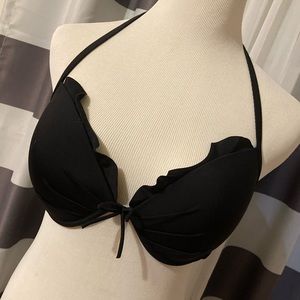 Victoria’s Secret Black padded bikini top 36D